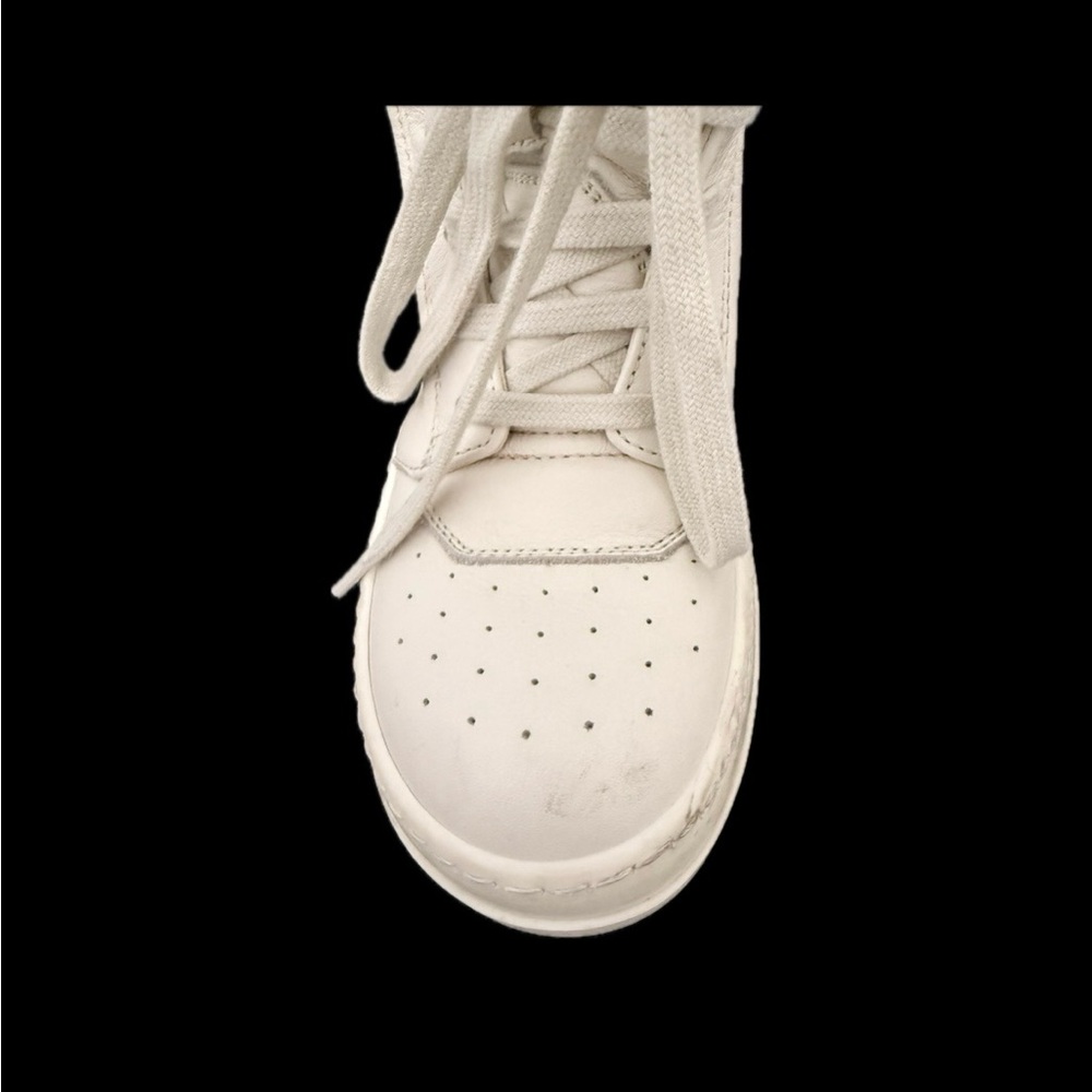 RICK OWENS KIDS Size EU28/US 11 Geobasket leather high-top sneakers - Picture 13 of 15